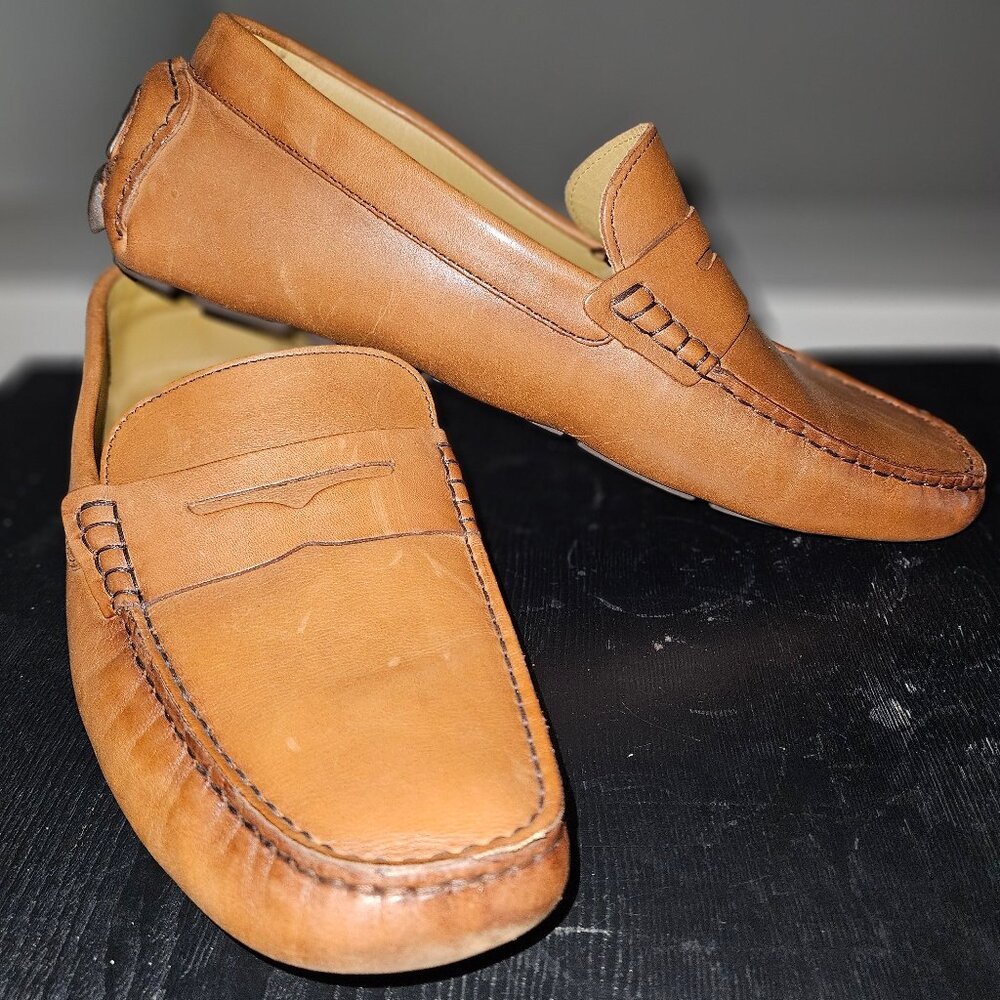 Vince Camuto tan slip-on loafers size 11.5